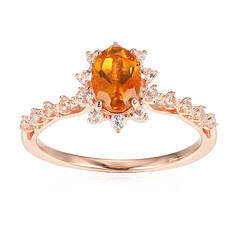 Citrine Silver Ring