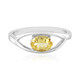 Yellow Beryl Silver Ring