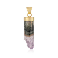 Amethyst Druze Silver Pendant