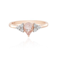 9K Morganite Gold Ring