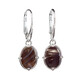 Praire Agate Silver Earrings