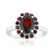 Garnet Silver Ring