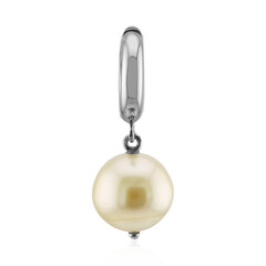 Kabira Golden South Sea Pearl Silver Pendant (TPC)