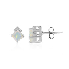 Welo Opal Silver Earrings