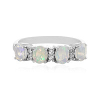 Welo Opal Silver Ring