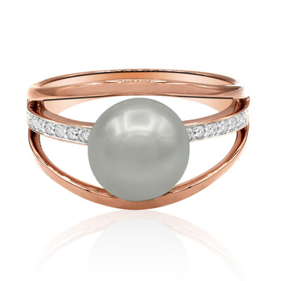 9K Tahitian Pearl Gold Ring (TPC)