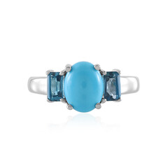 Sleeping Beauty Turquoise Silver Ring (Faszination Türkis)