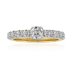 14K SI1 (G) Diamond Gold Ring