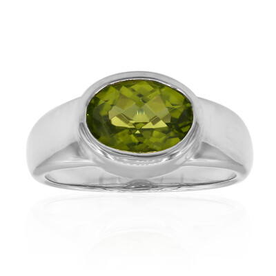 Peridot Silver Ring