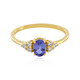 Tanzanite Silver Ring