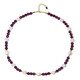 Mozambique Ruby Silver Necklace (Riya)