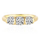 14K SI1 (G) Diamond Gold Ring (Annette)