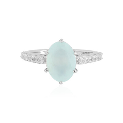 Paraiba Opal Silver Ring