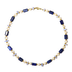 Lapis Lazuli Silver Necklace