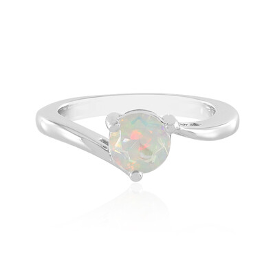 Welo Opal Silver Ring