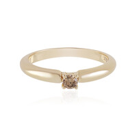 9K I1 Brown Diamond Gold Ring