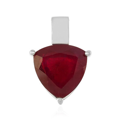 Madagascar Ruby Silver Pendant