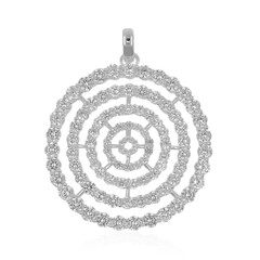 Zircon Silver Pendant