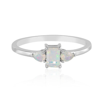 Welo Opal Silver Ring