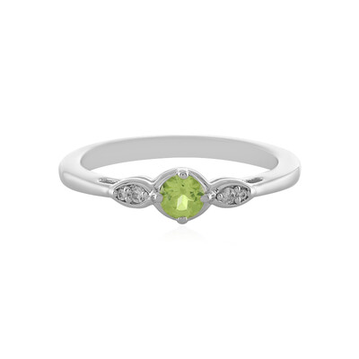 Arizona Peridot Silver Ring