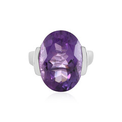 Amethyst Silver Ring