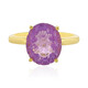 Rose de France Amethyst Silver Ring