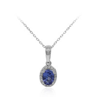 10K AAA Tanzanite Gold Necklace