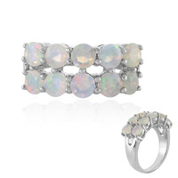 Welo Opal Silver Ring