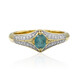 18K Grandidierite Gold Ring (AMAYANI)