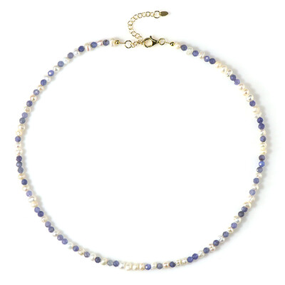 Tanzanite Silver Necklace