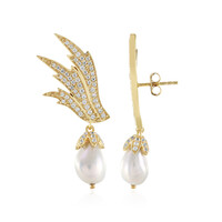 Freshwater pearl Silver Earrings