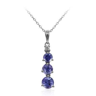 14K AAA Tanzanite Gold Necklace (CIRARI)