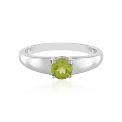 Peridot Silver Ring