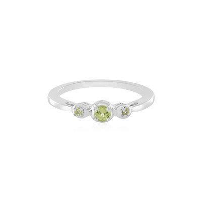 Peridot Silver Ring