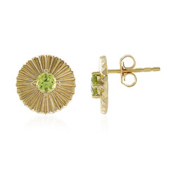 Peridot Silver Earrings