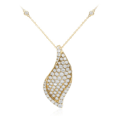 14K I1 (H) Diamond Gold Necklace (CIRARI)