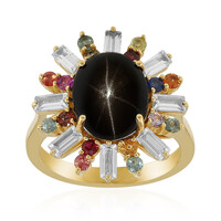 9K Star Sillimanite Gold Ring (Adela Gold)