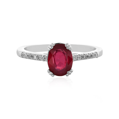 Madagascar Ruby Silver Ring