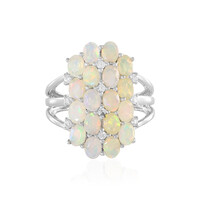 Welo Opal Silver Ring