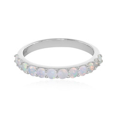 Welo Opal Silver Ring