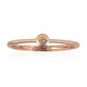 9K SI1 Argyle Rose De France Diamond Gold Ring (Annette)