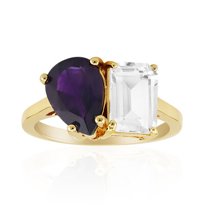 Zambian Amethyst Silver Ring