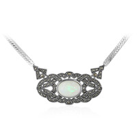 Welo Opal Silver Necklace (Annette classic)