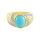 Sleeping Beauty Turquoise Silver Ring