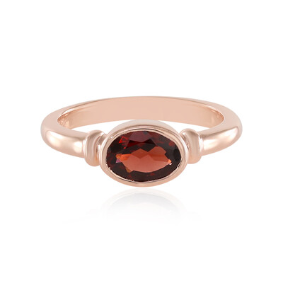 Mozambique Garnet Silver Ring