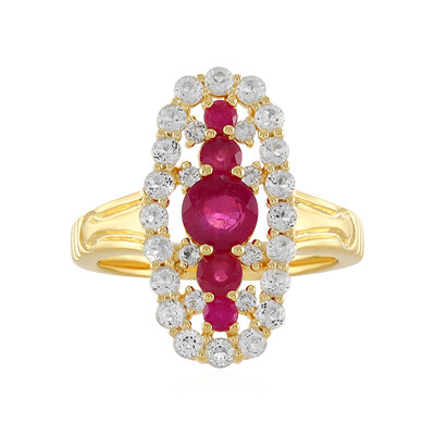 Madagascar Ruby Silver Ring