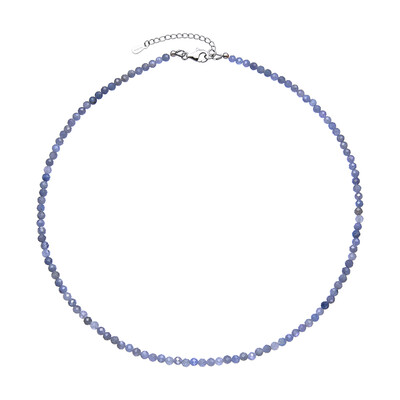 Tanzanite Silver Necklace