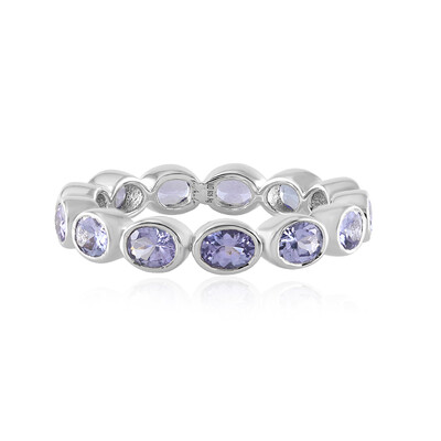 Tanzanite Silver Ring (de Melo)