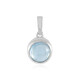 Ofiki Aquamarine Silver Pendant