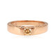 9K SI1 Argyle Rose De France Diamond Gold Ring (Annette)